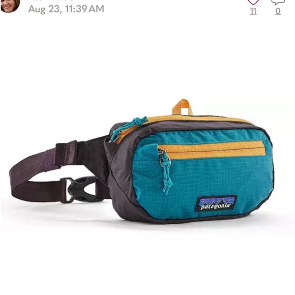 patagonia Handbags - Patagonia Ultralight Black Hole® 1L Mini Hip Fanny Pack NEW UNISEX Colorblock
